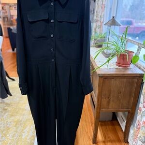 Boden Classic Black Jumpsuit size 14